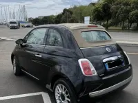 Usata Fiat 500 75 CV (55 kW) 2010 Nero Cabrio