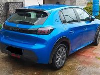 Usata Peugeot e-208 Allure 100 kW (136 CV) 2021 Blu Utilitaria