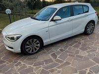 Usata BMW 116 Efficient Dynamics 116 CV (85 kW) 2013 Bianco Utilitaria