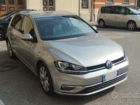 Usata VW Golf VII Highline 115 CV (84 kW) 2018 Grigio Berlina