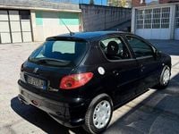 Usata Peugeot 206 75 CV (55 kW) 2008 Nero Berlina
