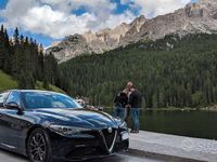 Usata Alfa Romeo Giulia Super 150 CV (110 kW) 2017 Nero Berlina