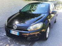 Usata VW Golf VI 122 CV (89 kW) 2010 Nero Utilitaria