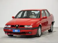 Usata Alfa Romeo 155 186 CV (136 kW) 1992 Rosso Berlina
