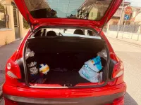 Usata Peugeot 206 60 CV (44 kW) 2012 Rosso Berlina