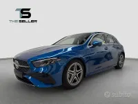 Usata Mercedes A180 AMG Line Premium 136 CV (100 kW) 2025 Spectral blue met. Berlina