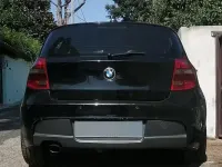 Usata BMW 120 177 CV (130 kW) 2008 Nero Utilitaria