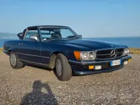 Usata Mercedes SL300 188 CV (138 kW) 1986 Blu Cabrio