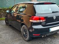Usata VW Golf VI 110 CV (80 kW) 2009 Nero Utilitaria