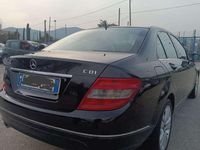 Usata Mercedes C220 Avantgarde 170 CV (125 kW) 2010 Nero Berlina