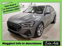 Usata Audi e-tron Advanced 300 kW (408 CV) 2023 Nero SUV