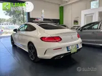 Usata Mercedes C250 Premium 204 CV (150 kW) 2018 Bianco Coupé
