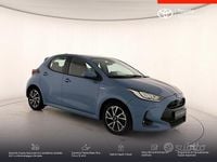 Usata Toyota Yaris Hybrid Trend 116 CV (85 kW) 2021 Blu Berlina