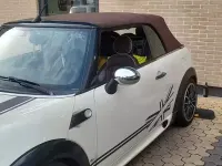 Usata Mini Cooper Cabriolet 120 CV (88 kW) 2009 Bianco Cabrio