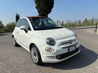 Usata Fiat 500C Lounge 69 CV (50 kW) 2018 Bianco Cabrio