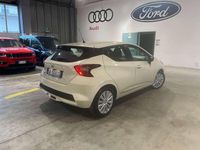 Usata Nissan Micra Acenta 92 CV (67 kW) 2022 Bianco Utilitaria