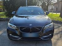 Usata BMW 220 Sport Line 184 CV (135 kW) 2015 Nero Coupé