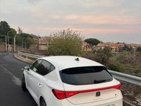 Usata Seat Leon FR 115 CV (84 kW) 2023 Bianco Berlina