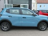 Ny Citroën C3 101 HK (74 kW) 2025 Blå Sedan