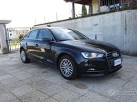Usata Audi A3 Sportback Ambition 105 CV (77 kW) 2014 Nero Utilitaria