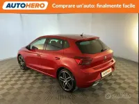 Usata Seat Ibiza FR 95 CV (69 kW) 2017 Rosso Berlina