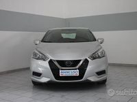 Usata Nissan Micra Acenta 89 CV (65 kW) 2018 Grigio Berlina