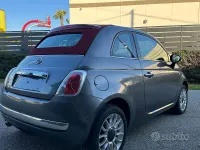 Usata Fiat 500C 85 CV (62 kW) 2011 Grigio Cabrio
