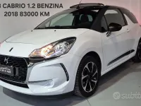 Usata DS Automobiles DS3 Sport Chic 110 CV (80 kW) 2018 Bianco Cabrio
