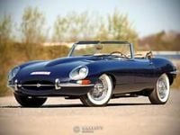 Usata Jaguar E-Type 269 CV (197 kW) 1966 Blu Cabrio