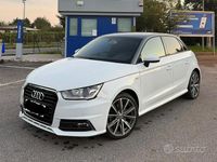 Usata Audi A1 S-Line 90 CV (66 kW) 2017 Bianco Utilitaria