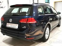 Usata VW Golf VII Comfortline 105 CV (77 kW) 2014 Blu Station wagon