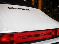 Usata Porsche 911 Carrera Cabriolet 231 CV (169 kW) 1987 Bianco Cabrio