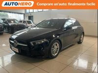 Usata Mercedes A180 Executive 116 CV (85 kW) 2019 Nero Berlina