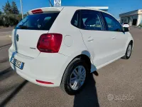 Usata VW Polo Trendline 75 CV (55 kW) 2015 Bianco Berlina