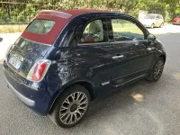 Usata Fiat 500C Rock 101 CV (74 kW) 2009 Blu/azzurro Cabrio