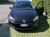 Usata VW Golf VI Highline 105 CV (77 kW) 2011 Nero Utilitaria