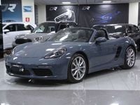 Usata Porsche 718 Boxster 300 CV (220 kW) 2018 Blu grafite Cabrio