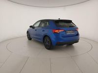 Usata Skoda Fabia 80 CV (58 kW) 2025 Blu race metallizzato nero tulipano perlato Utilitaria