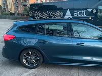 Usata Ford Focus ST-Line 120 CV (88 kW) 2019 Blu Station wagon