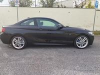 Usata BMW 220 M Sport 190 CV (139 kW) 2015 Nero Coupé