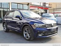 Usata VW Tiguan R-line 239 CV (175 kW) 2018 Blu/azzurro SUV