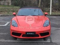 Usata Porsche 718 Boxster 350 CV (257 kW) 2016 Arancione Cabrio