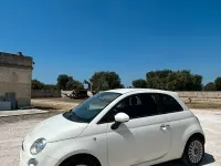 Usata Fiat 500 75 CV (55 kW) 2009 Bianco Cabrio