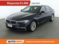 Usata BMW 530 Luxury Line 265 CV (194 kW) 2017 Blu/azzurro Berlina