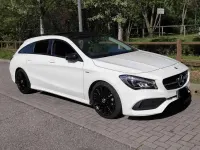 Usata Mercedes CLA220 Shooting Brake Night 170 CV (125 kW) 2019 Bianco Station wagon
