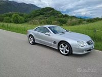 Usata Mercedes SL500 306 CV (225 kW) 2002 Argento Cabrio