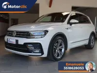 Usata VW Tiguan R-line 150 CV (110 kW) 2019 Bianco SUV