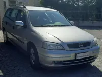 Usata Opel Astra Elegance 75 CV (55 kW) 2002 Argento Station wagon