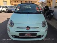 Usata Fiat 500C Mirror 69 CV (50 kW) 2017 Blu Cabrio
