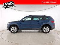 Usata Skoda Kodiaq Executive 150 CV (110 kW) 2022 Blu lava metallizzato SUV